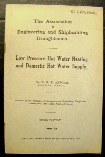 Image for Low Pressure Hot Water Heating and Domestic Hot Water Supply