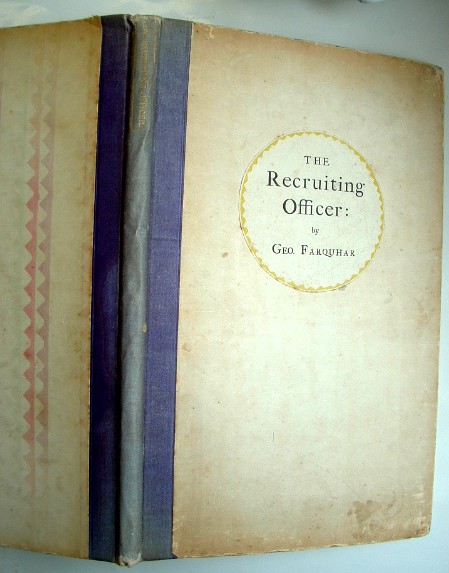Image for The Recruiting Officer a Comedy