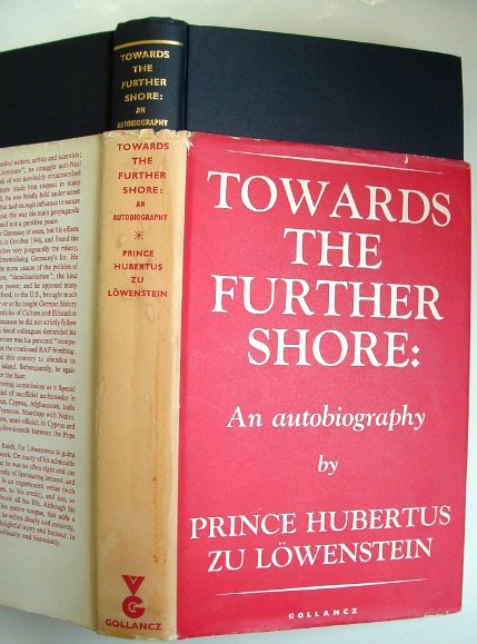 Image for Towards the Further Shore an Autobiography