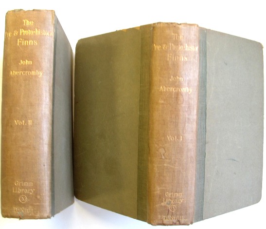 Image for The Pre and Proto-Historic Finns Both Eastern and Western with the Magic Songs of the West Finns Two Volumes
