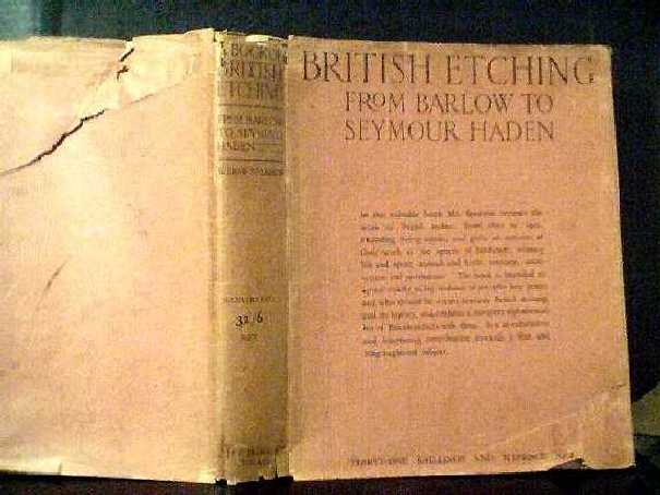 Image for A Book of British Etching from Francis Barlow to Francis Seymour Haden