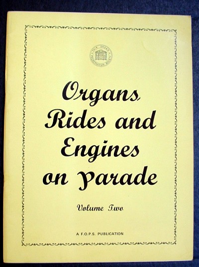 Image for Organs Rides and Engines on Parade Volume Two