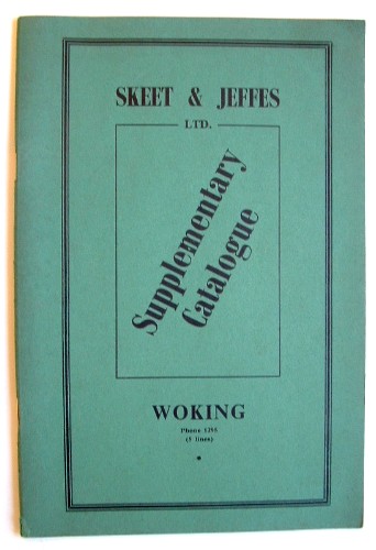 Image for Skeet and Jeffes Trade Catalogue 1955