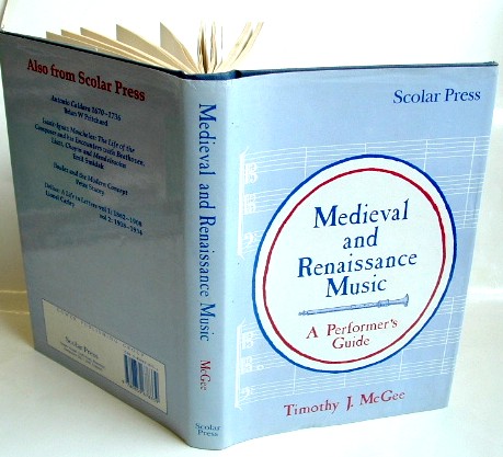 Image for Mediaeval and Renaissance Music : A Performer's Guide