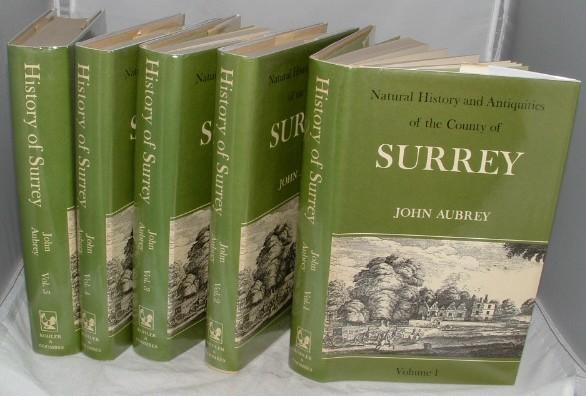 Image for Natural History and Antiquities of the County of Surrey 5 Volumes